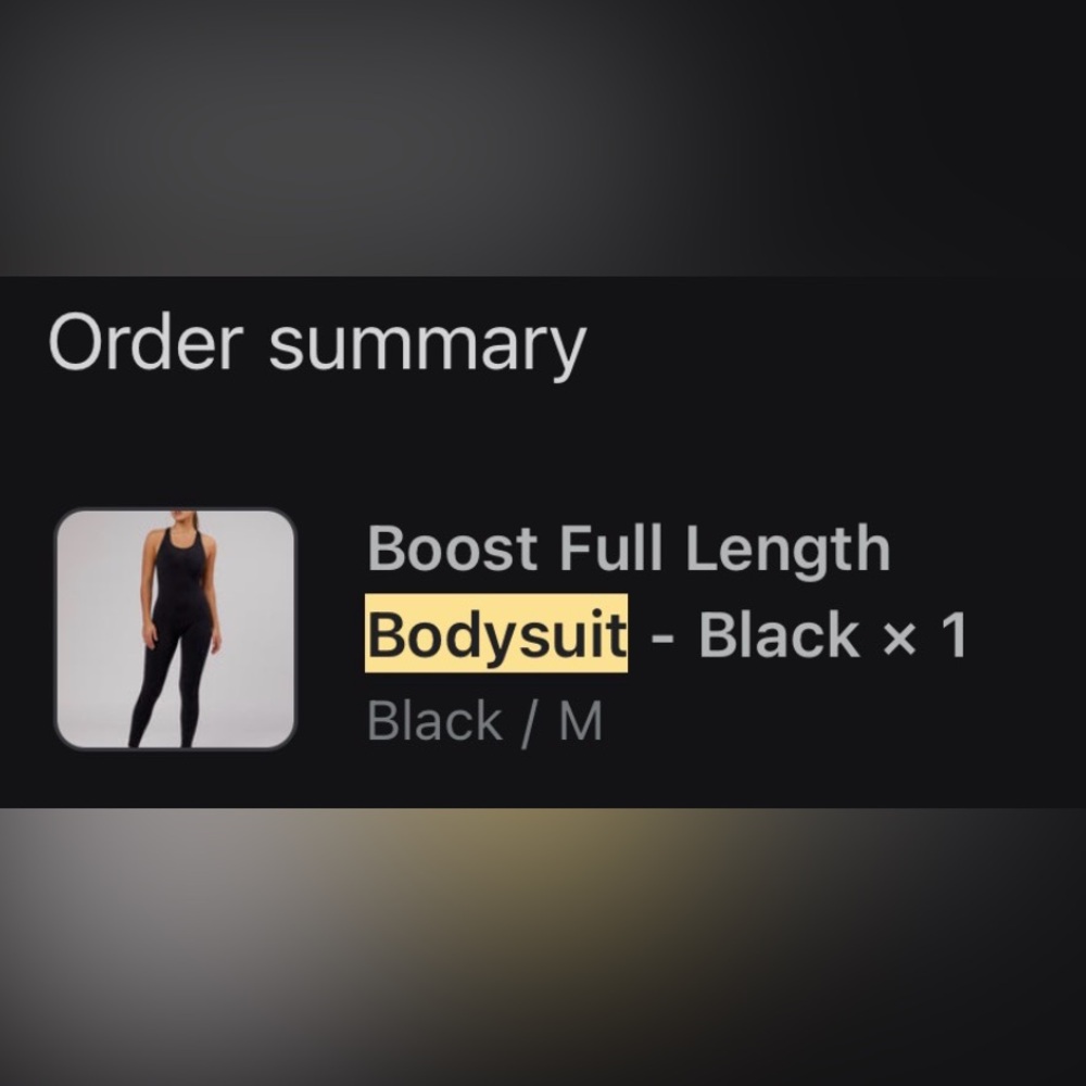 LSKD Boost Full Length Bodysuit - M - Picture 4 of 4
